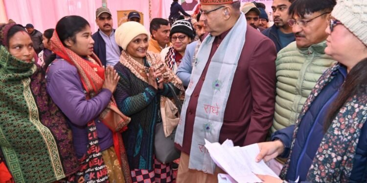 बाजपुर में रू 340.30 लाख की लागत से विभिन्न विकास योजनाओं का शिलान्यास एवं लोकार्पण कैबिनेट मंत्री गणेश जोशी ने किया..   