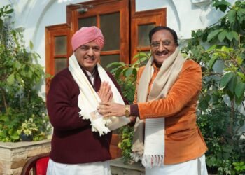 पूर्व केन्द्रीय मंत्री एवम् हरिद्वार सांसद डॉ. रमेश पोखरियाल निशंक ने श्री दरबार साहिब में टेका मत्था