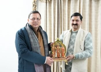 बीकेटीसी के अध्यक्ष अजेंद्र अजय ने आज मुख्यमंत्री धामी से भेंट कर यात्रा व्यवस्थाओं को लेकर चर्चा की