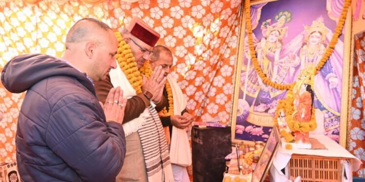 राम लला के प्राण प्रतिष्ठा पूर्ण होने के उपलक्ष्य में आयोजित कार्यक्रम में कैबिनेट मंत्री गणेश जोशी ने किया प्रतिभाग