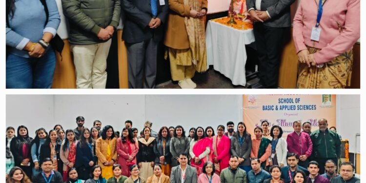 एसजीआरआरयू में खट्टी मीठी यादों को याद कर रोमांचित हुए एलुमनाई