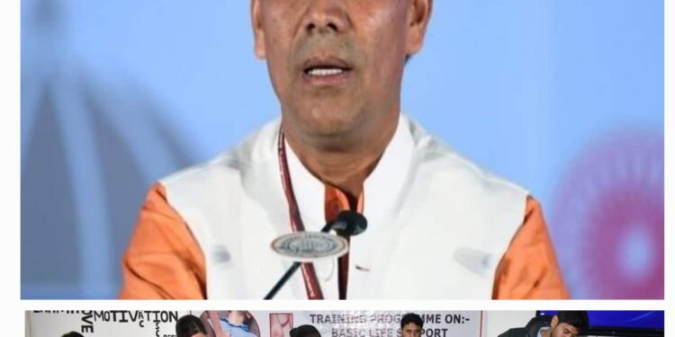 नर्सिंग कॉलेज के छात्राओं को सीपीआर प्रशिक्षण दिया….