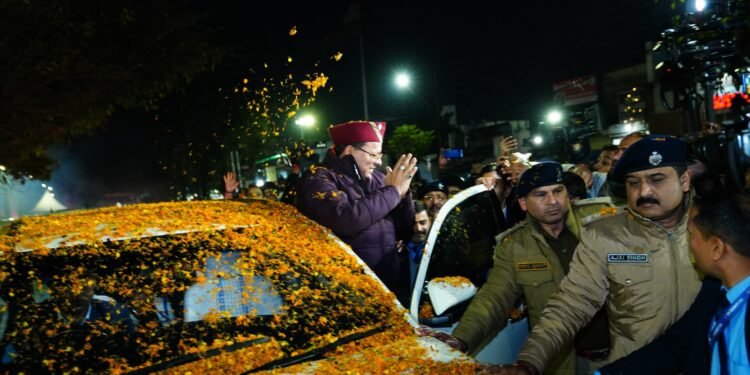 पूरे उत्तराखंड में आतिशबाजी और… धामी जी का धन्यवाद के नारो का शोर