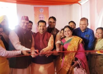 टिहरी लोकसभा की दो विधानसभाएं मसूरी विधानसभा राजपुर विधानसभा का विधिवत रूप से कार्यालय का हुआ उद्घाटन