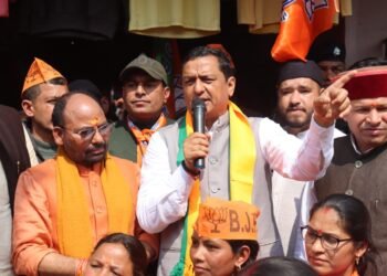 पौड़ी गढ़वाल संसदीय क्षेत्र से आपका आशीर्वाद प्राप्त हुआ तो मैं आपकी सेवा करने में तत्पर रहूंगा :बलूनी