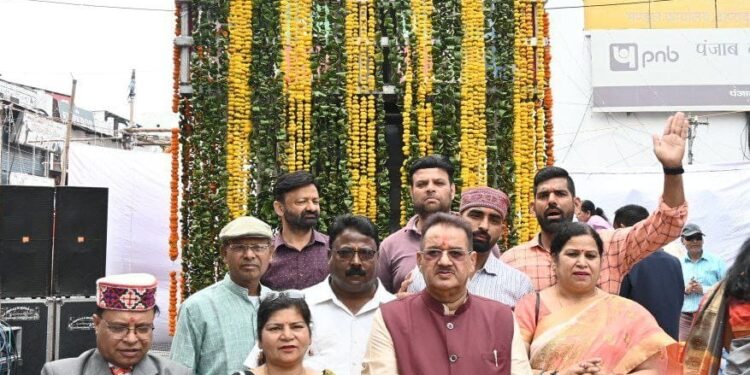 कैबिनेट मंत्री गणेश जोशी ने कहा प्रधानमंत्री नरेंद्र मोदी के नेतृत्व में भाजपा सरकार बाबा साहेब भीमराव अंबेडकर जी के आदर्शों को आत्मसात कर वंचितों के उत्थान हेतु निरंतर कार्य कर रही है