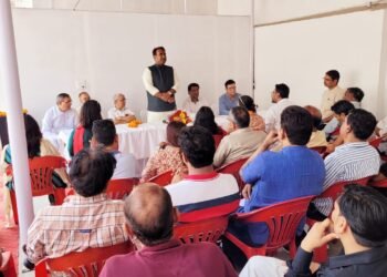 महानगर अध्यक्ष अग्रवाल ने धर्मपुर विधानसभा, पण्डित दीन दयाल नगर मंडल की संगठनात्मक बैठक में किया प्रतिभाग   