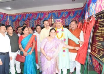 केदारनाथ विधान सभा की 24 करोड़ 22 लाख, 96 हजार की योजनाओं का लोकार्पण एवं शिलान्यास तथा जनपद के रुद्रप्रयाग के अन्य विकास खंडों हेतु 4 करोड़, 34 लाख 67 हजार योजनाओं का लोकार्पण एवं शिलान्यास