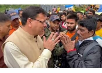 मुख्यमंत्री पुष्कर सिंह धामी ने केदारनाथ क्षेत्र में अतिवृष्टि से हुए नुकसान के लिए की विशेष सहायता की घोषणा