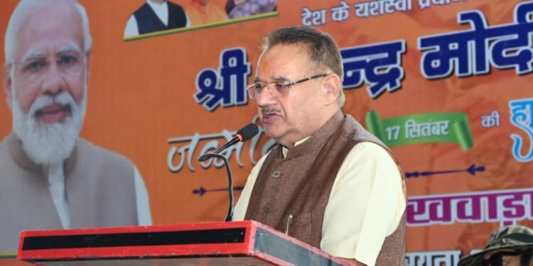 प्रधानमत्री नरेन्द्र मोदी के नेतृत्व में केंद्र सरकार की योजनाएं गरीब कल्याण तथा अंतोदय के उद्देश्य के साथ विकसित भारत संकल्प के संकल्प के साथ निरंतर अग्रसर है 