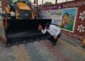 प्राधिकरण ने 37 लाख लागत से नई जेसीबी की क्रय, उपाध्यक्ष महोदय ने नारियल तोड़कर किया शुभारंभ 