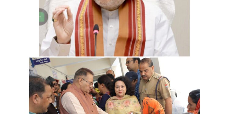 कैबिनेट मंत्री गणेश जोशी ने स्थानीय लोगों और पर्यटकों को लड्डू खिलाकर केंद्रीय गृहमंत्री का जन्म दिवस धूम धाम से मनाया