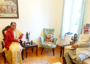 महाराज ने की विधानसभा अध्यक्ष से शिष्टाचार भेंट