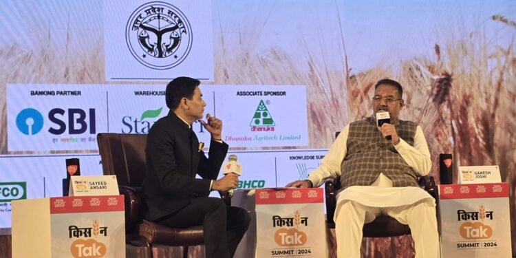 उत्तराखंड के कृषि मंत्री गणेश जोशी ने दिल्ली में किसान सम्मेलन में भाग लिया।