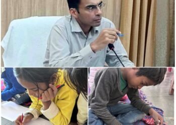 डीएम का निर्णय बदलने लगा बच्चों की तकदीर , भिक्षावृत्ति छोड़ कलम पकड़ने को आतुर बच्चे, 