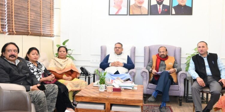 प्रधानमंत्री मोदी के परीक्षा पे चर्चा कार्यक्रम का आयोजन।