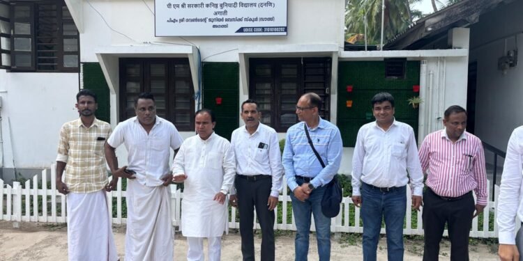 चार दिवसीय शैक्षणिक भ्रमण पर लक्ष्यद्वीप पहुंचे शिक्षा मंत्री डा. धन सिंह रावत