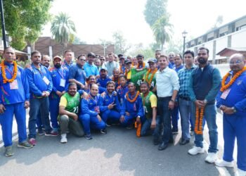 चौथे खेलो मास्टर्स राष्ट्रीय चैंपियनशिप आयोजन में एथलेटिक्स, फुटबॉल, बास्केटबॉल, हॉकी, शूटिंग, बैडमिंटन टेबल टेनिस और वॉलीबॉल जैसे खेल शामिल होंगे