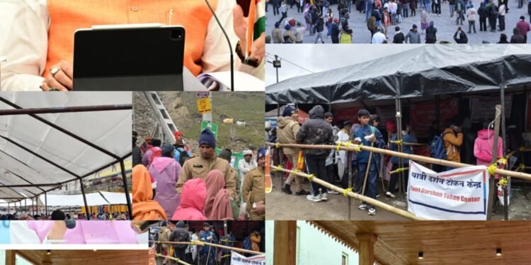 बाबा केदार के दर्शनों के लिए टोकन प्रणाली लागू, श्रद्धालुओं ने प्रशासन की तारीफ की