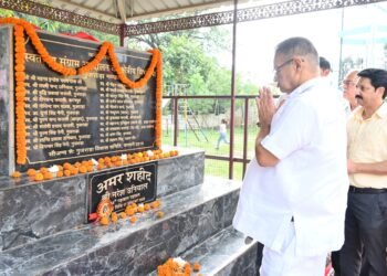 सैनिक कल्याण योजनाओं की दी जानकारी, सैन्यधाम में शहीदों के नाम होंगे अंकित