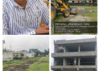 बंशीधर तिवारी के आदेश पर देहरादून-विकासनगर में अवैध प्लाॅटिंग पर चला बुलडोज़र, डोईवाला में निर्माण सील