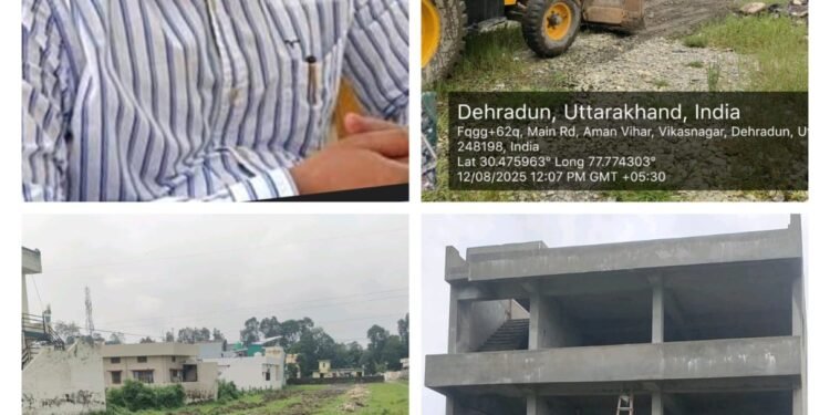 बंशीधर तिवारी के आदेश पर देहरादून-विकासनगर में अवैध प्लाॅटिंग पर चला बुलडोज़र, डोईवाला में निर्माण सील