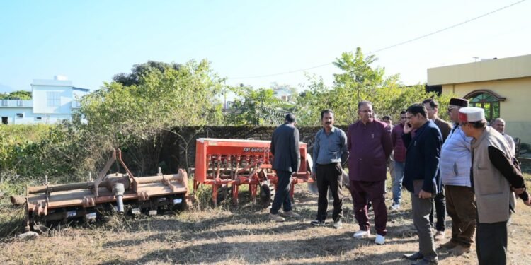 कृषि मंत्री गणेश जोशी ने प्रदेश के किसानों को किसान दिवस की दी शुभकामनाएं