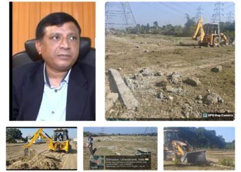 तिवारी बोले—धरातल पर कार्रवाई के दौरान पुलिस बल की मौजूदगी से अवैध प्लॉटिंग पर नियमानुसार ध्वस्तीकरण सुनिश्चित हुआ