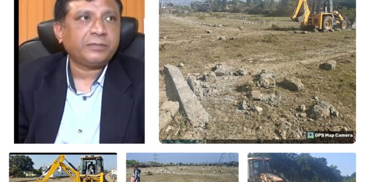 तिवारी बोले—धरातल पर कार्रवाई के दौरान पुलिस बल की मौजूदगी से अवैध प्लॉटिंग पर नियमानुसार ध्वस्तीकरण सुनिश्चित हुआ