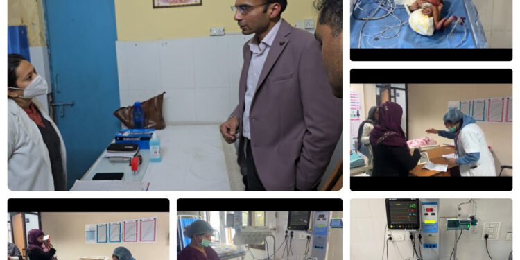 गंभीर नवजातों के लिए त्वरित रेफरल व्यवस्था, डीएम सविन बंसल की संवेदनशील पहल