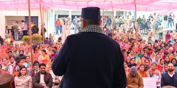 मंत्री गणेश जोशी ने कहा कि VB—G RAM G योजना वर्ष 2047 तक विकसित भारत के विजन को साकार करने की दिशा में एक महत्वपूर्ण कदम है